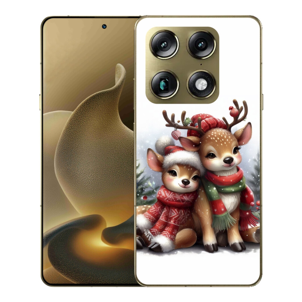 Gélový kryt mmCase na Motorola Signature - vianočné soby