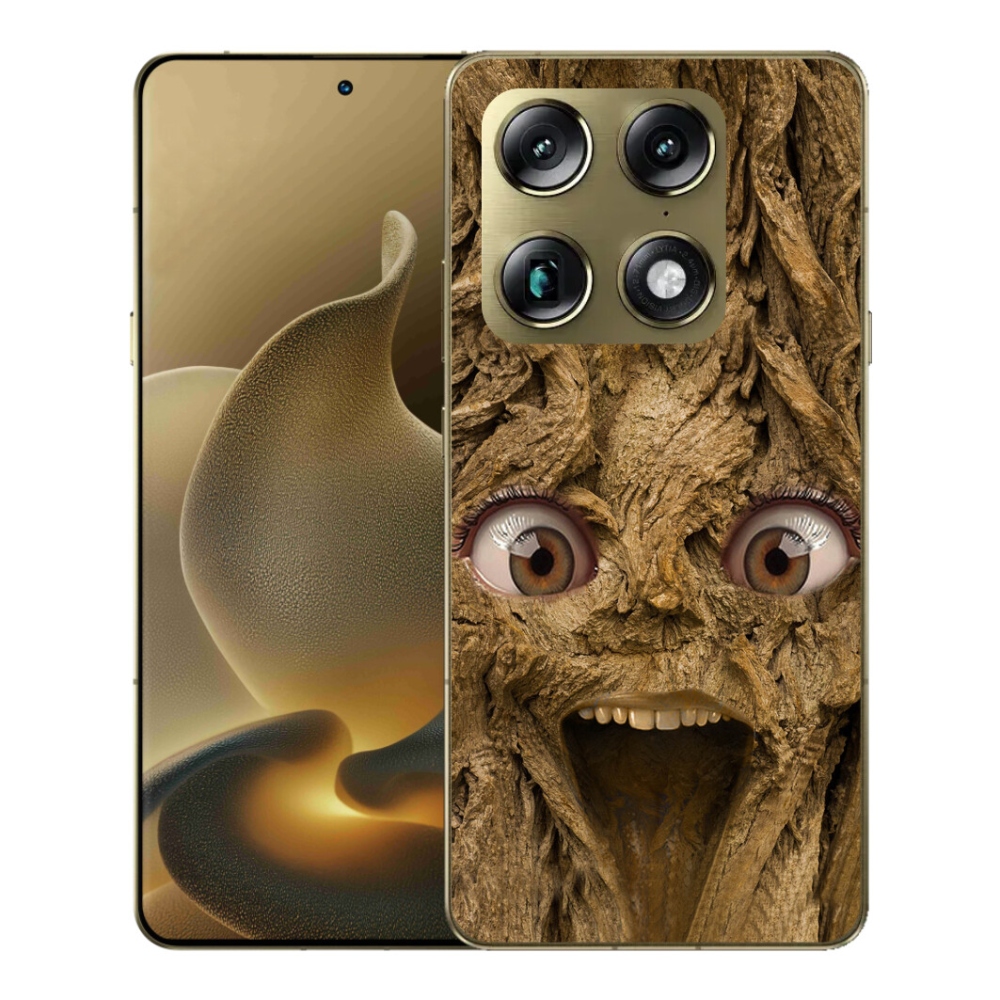 Gélový kryt mmCase na Motorola Signature - veselý strom s očami