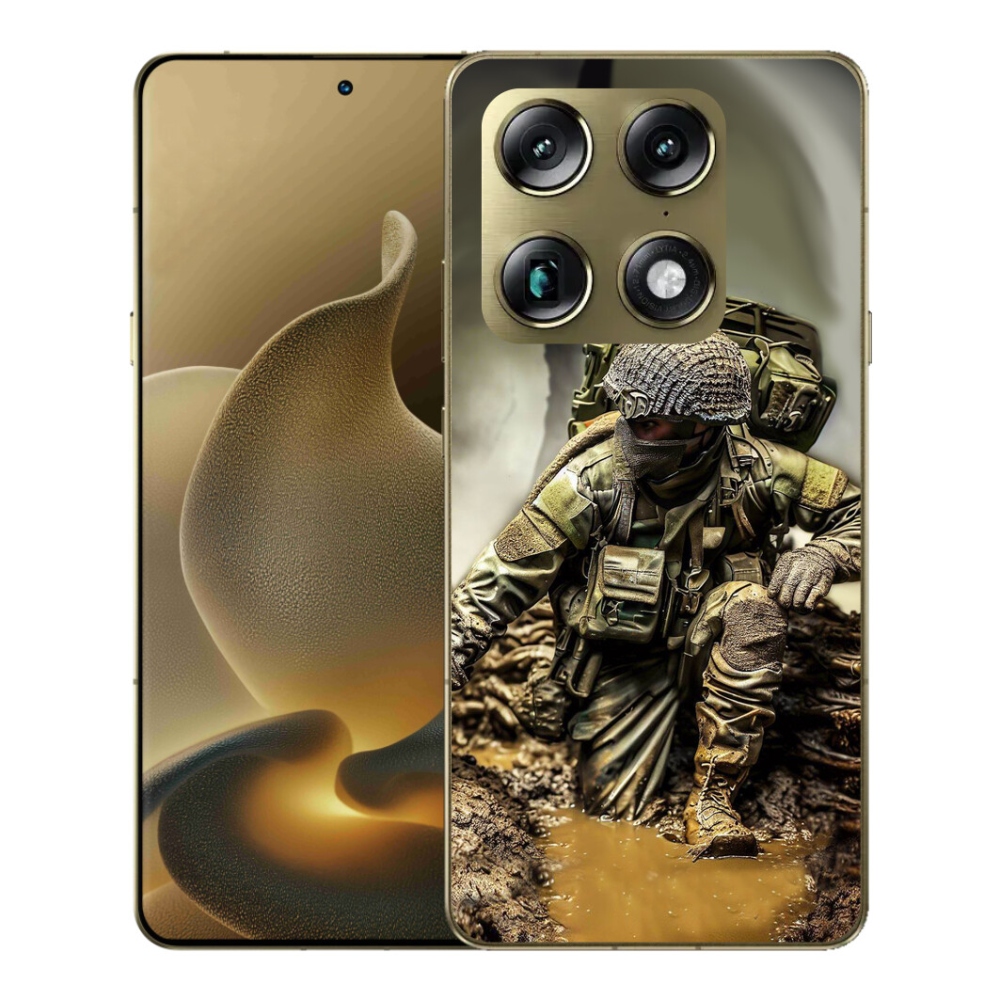 Gélový kryt mmCase na Motorola Signature - vojak