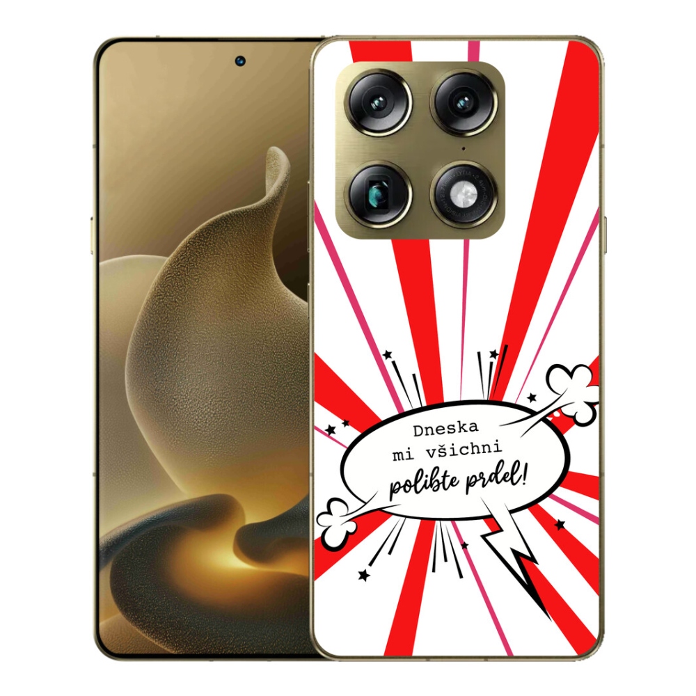 Gélový kryt mmCase na Motorola Signature - vtipný text 15 biele pozadie
