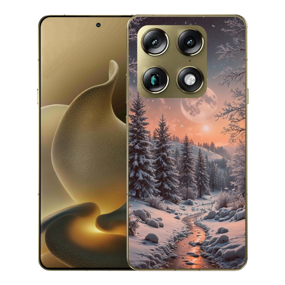 Gélový kryt mmCase na Motorola Signature - zimná krajina 2