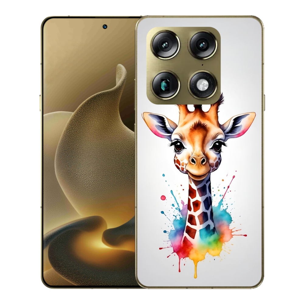 Gélový kryt mmCase na Motorola Signature - žirafa 1