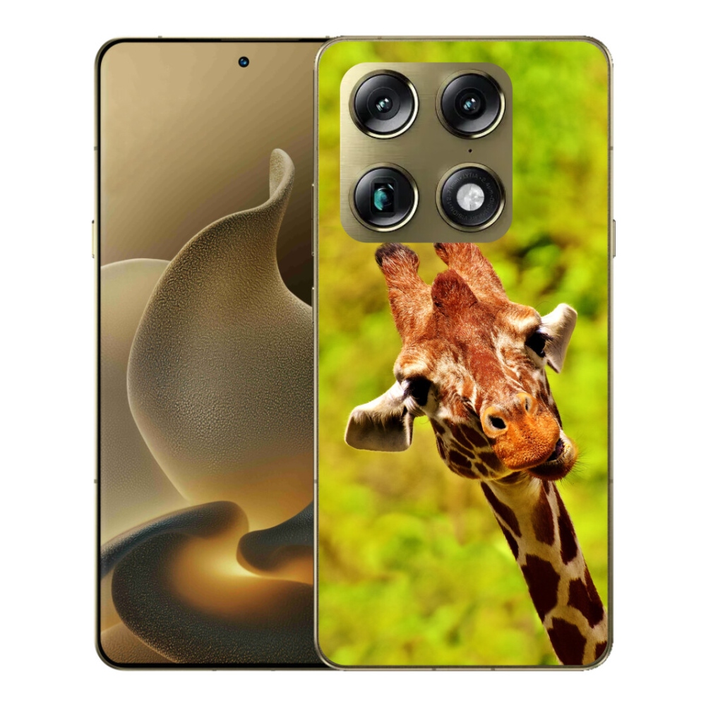 Gélový kryt mmCase na Motorola Signature - žirafa