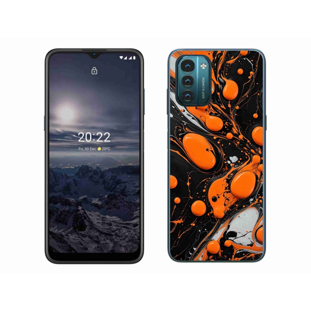 Gélový kryt mmCase na Nokia G11/G21 - abstraktný motív 41