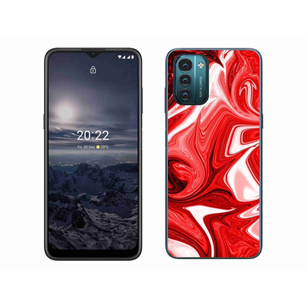 Gélový kryt mmCase na Nokia G11/G21 - abstraktný motív 43