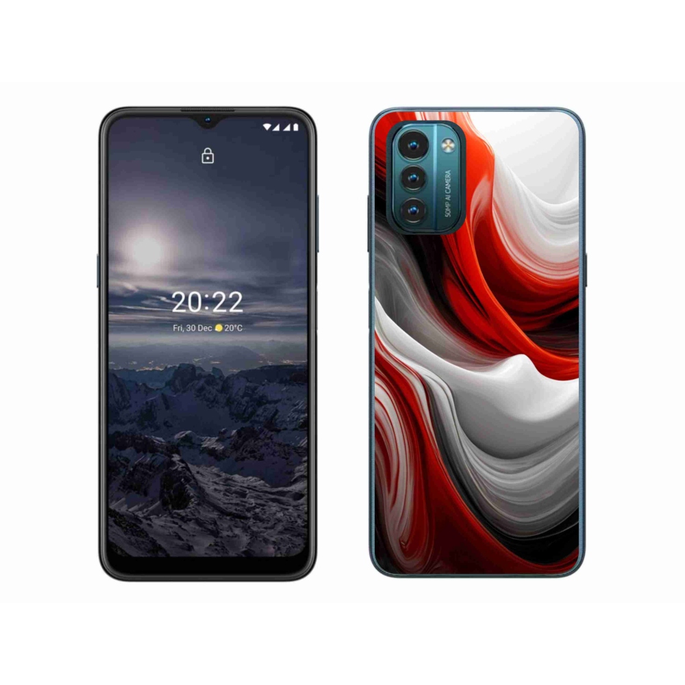 Gélový kryt mmCase na Nokia G11/G21 - abstraktný motív 47