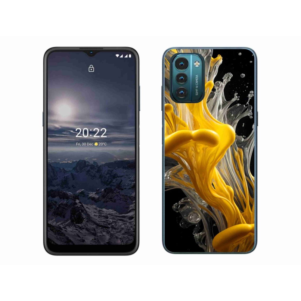 Gélový kryt mmCase na Nokia G11/G21 - abstraktný motív 48
