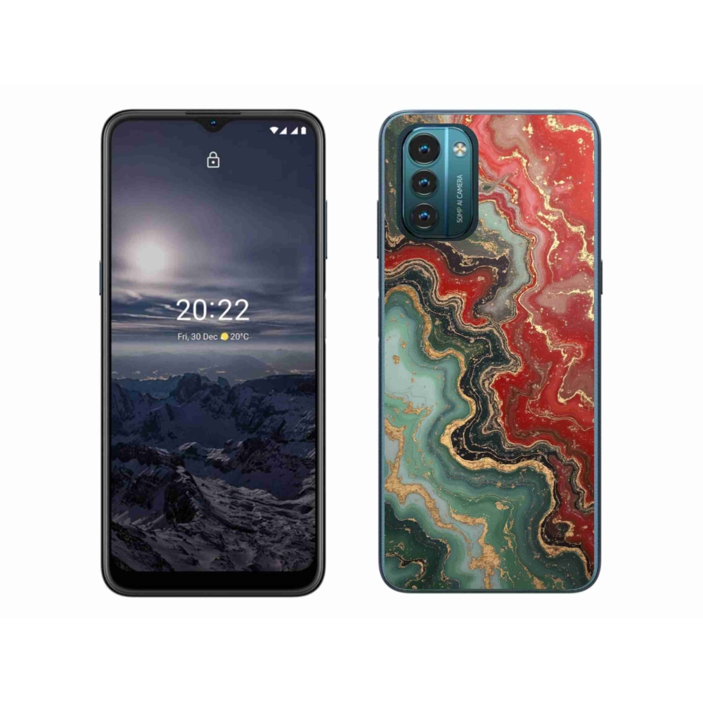 Gélový kryt mmCase na Nokia G11/G21 - abstraktný motív 55