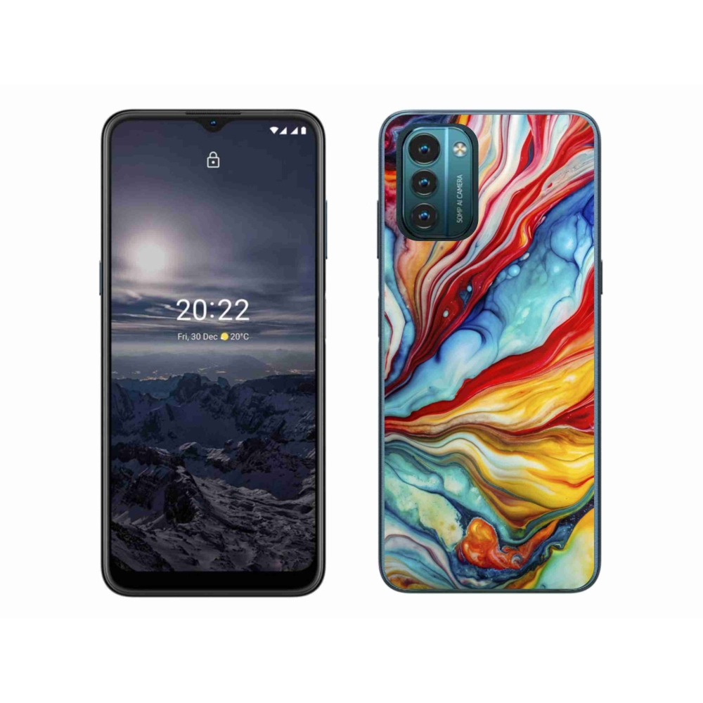 Gélový kryt mmCase na Nokia G11/G21 - abstraktný motív 58