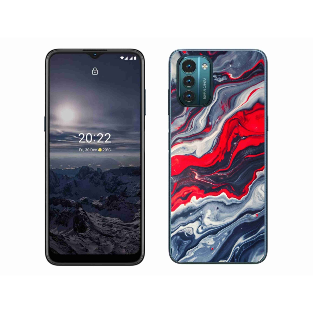 Gélový kryt mmCase na Nokia G11/G21 - abstraktný motív 59