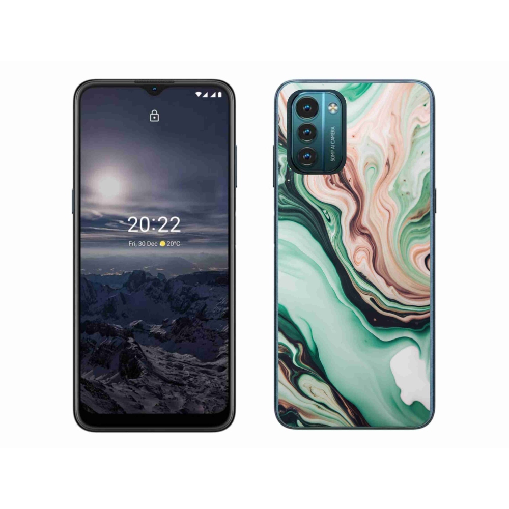 Gélový kryt mmCase na Nokia G11/G21 - abstraktný motív 62