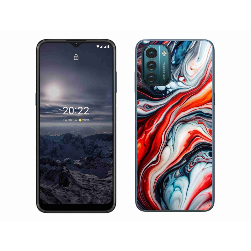 Gélový kryt mmCase na Nokia G11/G21 - abstraktný motív 63