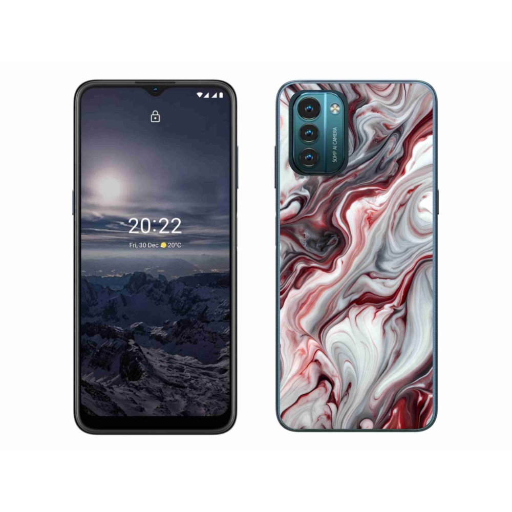 Gélový kryt mmCase na Nokia G11/G21 - abstraktný motív 64