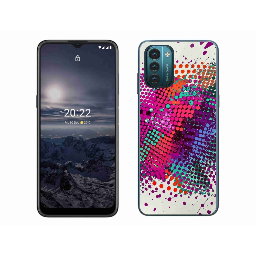 Gélový kryt mmCase na Nokia G11/G21 - abstraktný motív 65