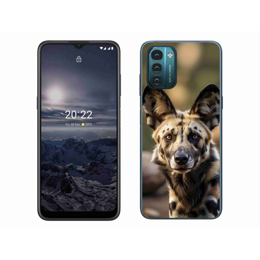Gélový kryt mmCase na Nokia G11/G21 - africký divoký pes