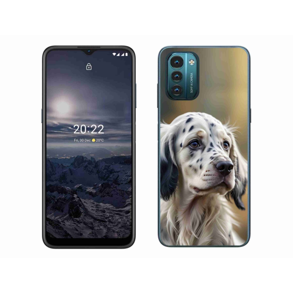 Gélový kryt mmCase na Nokia G11/G21 - anglický seter
