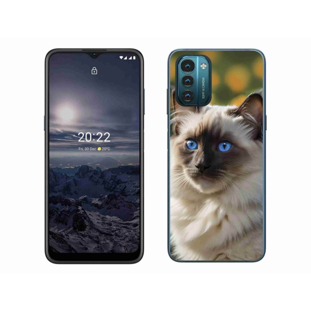 Gélový kryt mmCase na Nokia G11/G21 - biely ragdoll