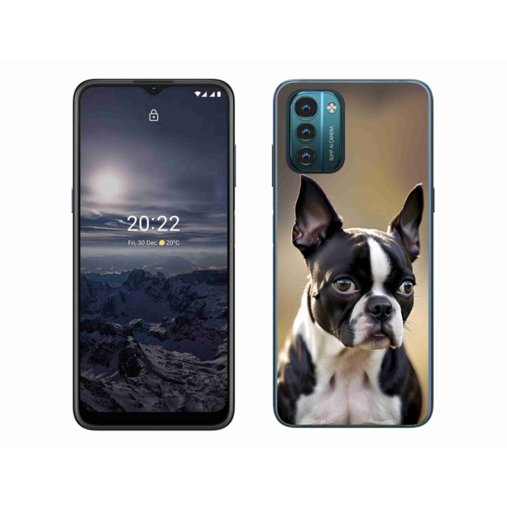 Gélový kryt mmCase na Nokia G11/G21 - bostonský teriér
