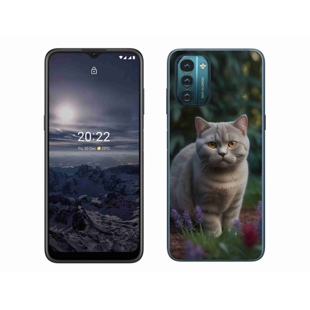 Gélový kryt mmCase na Nokia G11/G21 - britská mačka