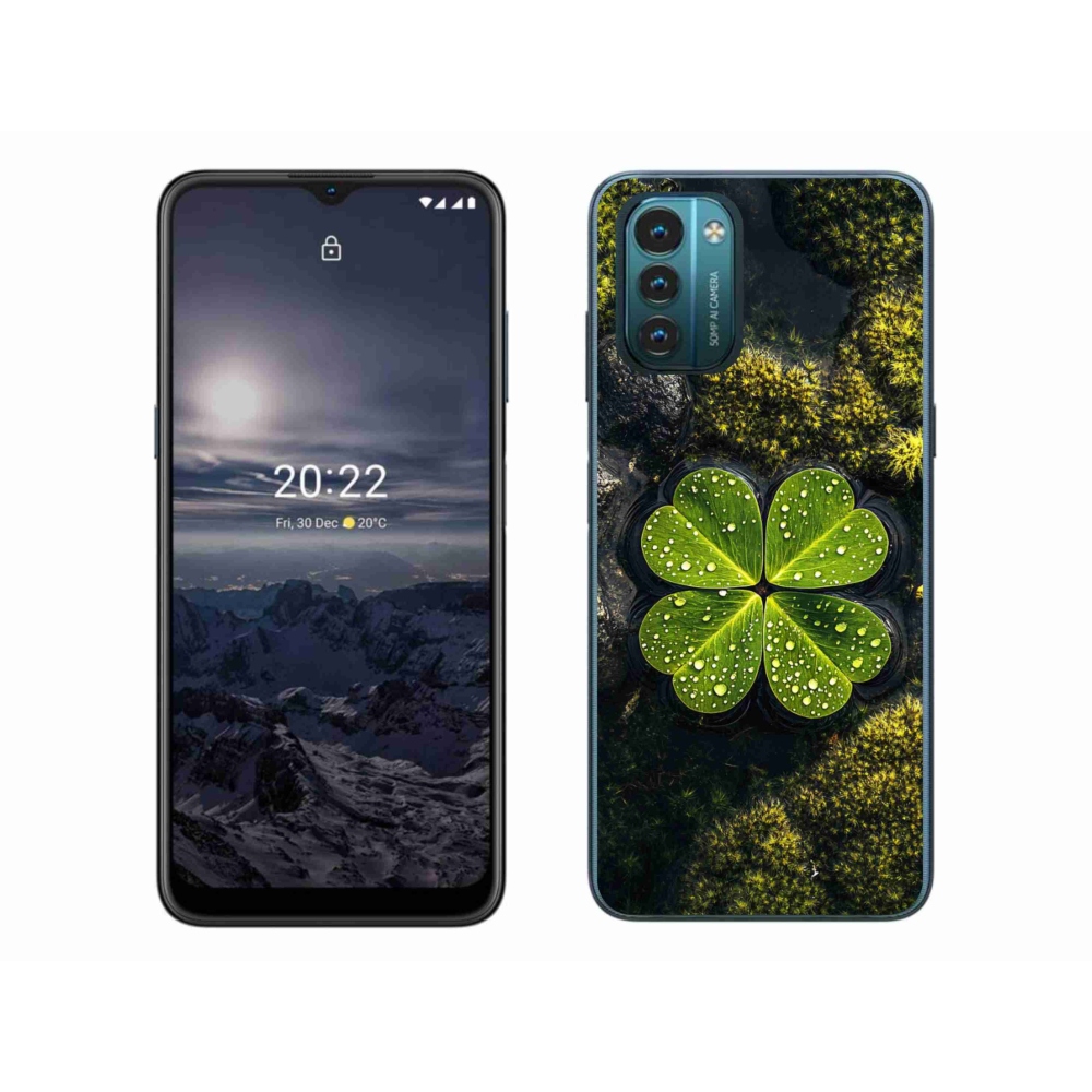 Gélový kryt mmCase na Nokia G11/G21 - štvorlístok