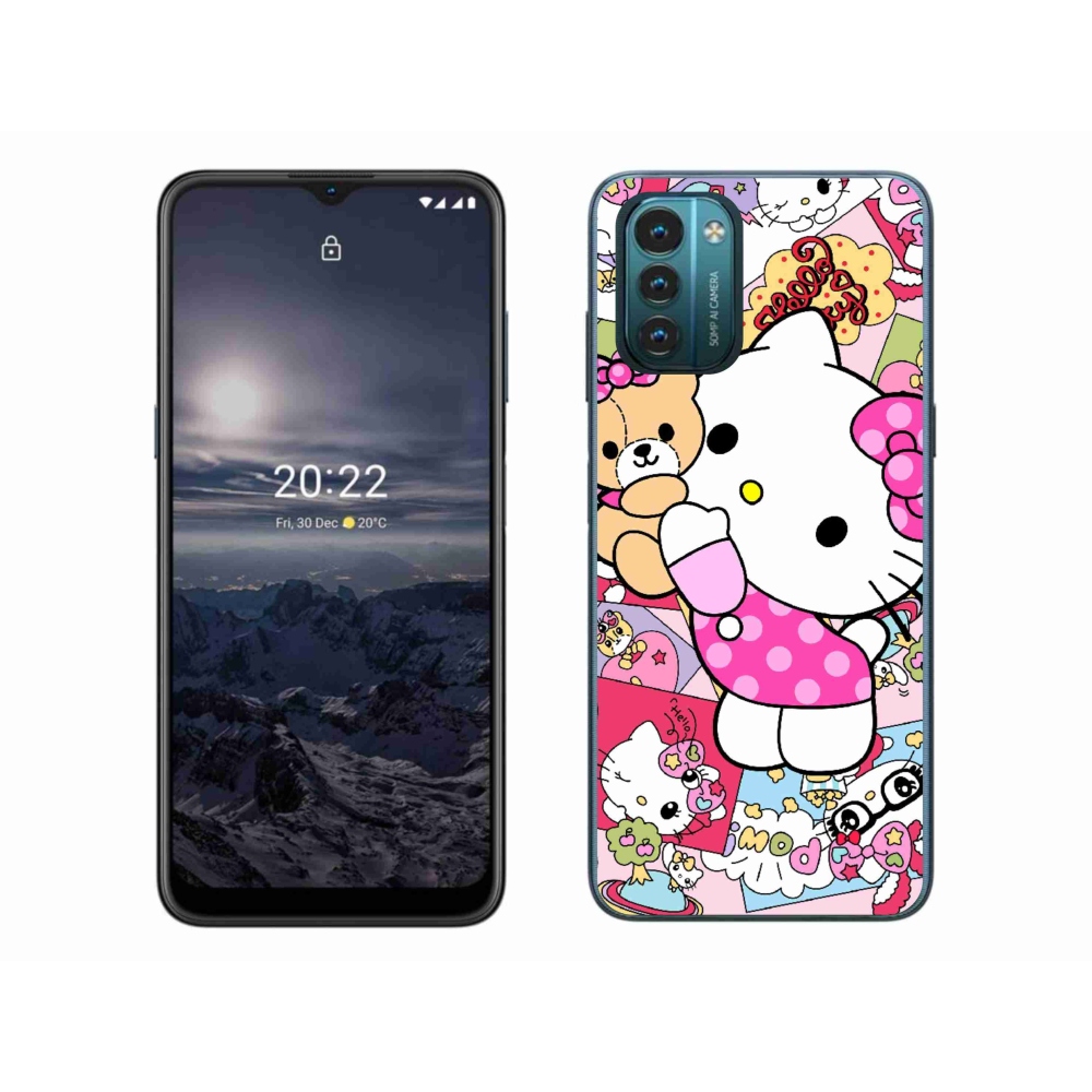 Gélový kryt mmCase na Nokia G11/G21 - cute kitty