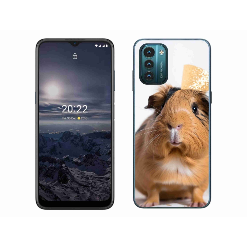 Gélový kryt mmCase na Nokia G11/G21 - hnedé morča