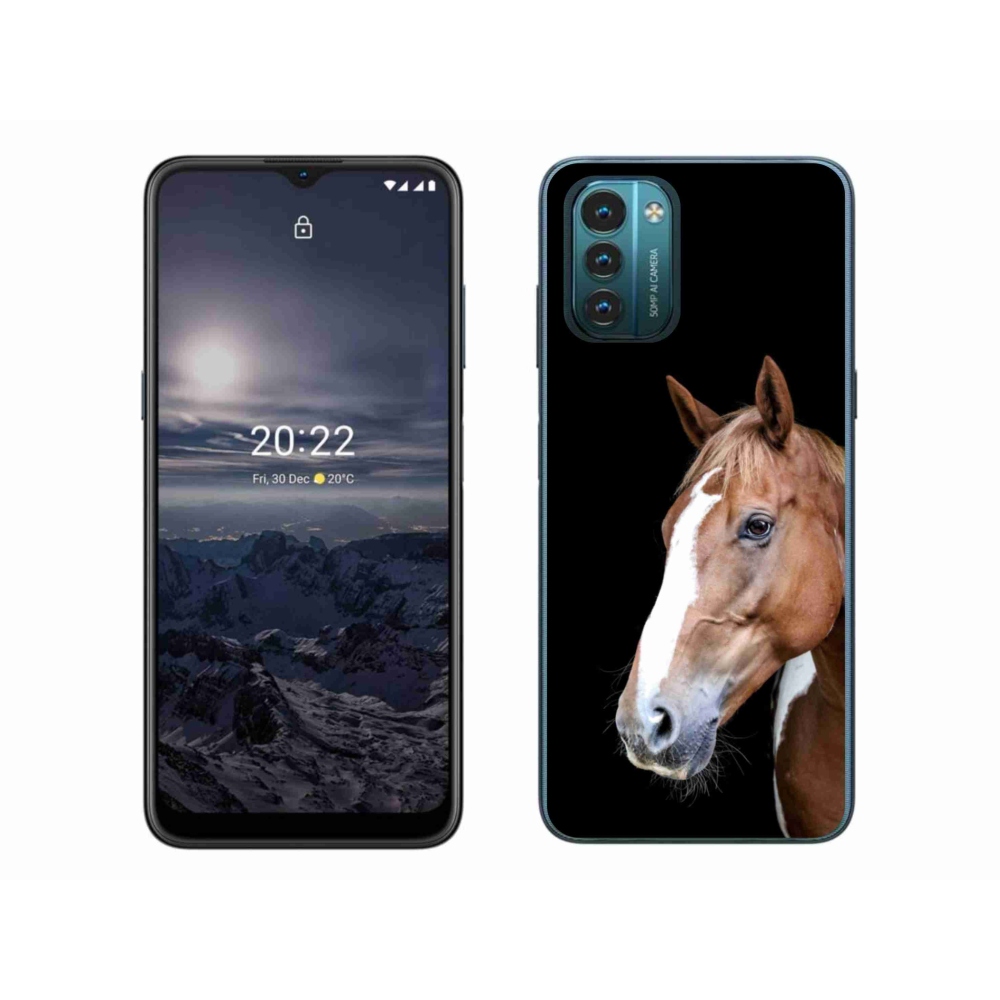 Gélový kryt mmCase na Nokia G11/G21 - hnedý kôň 3