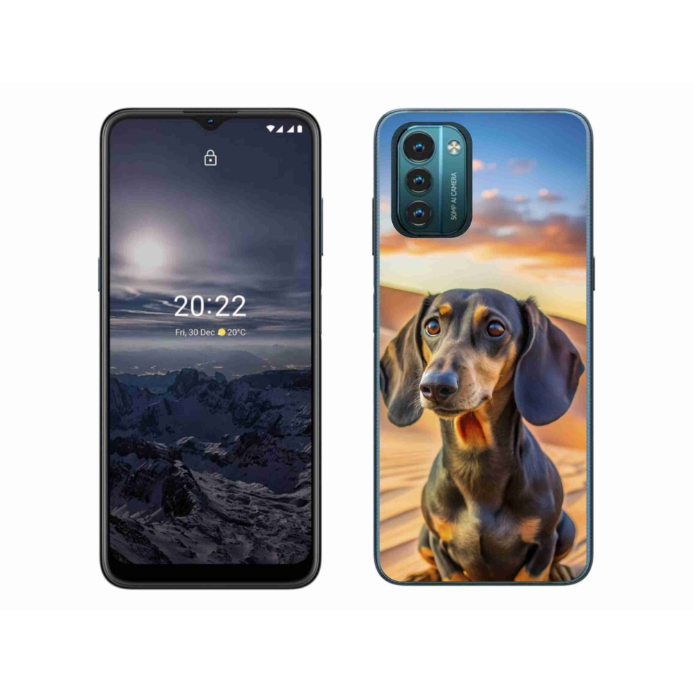 Gélový kryt mmCase na Nokia G11/G21 - jazvečík 3