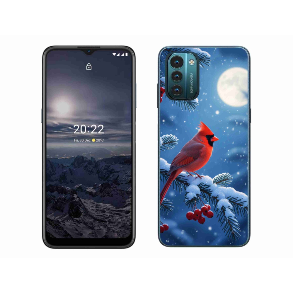 Gélový kryt mmCase na Nokia G11/G21 - kardinál červený