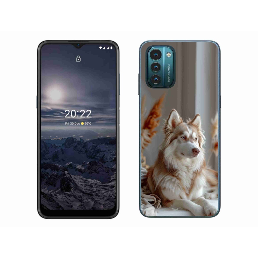 Gélový kryt mmCase na Nokia G11/G21 - pokojný sibírsky husky