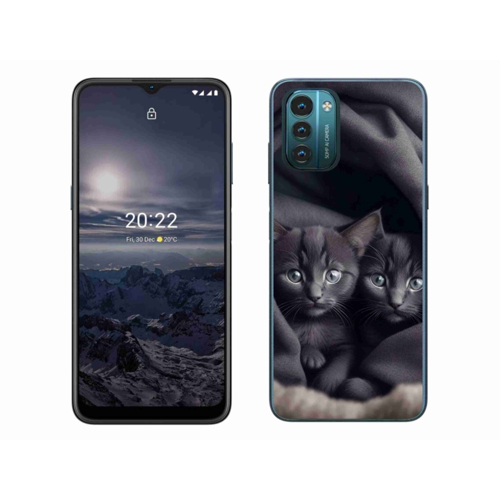 Gélový kryt mmCase na Nokia G11/G21 - mačacie duo