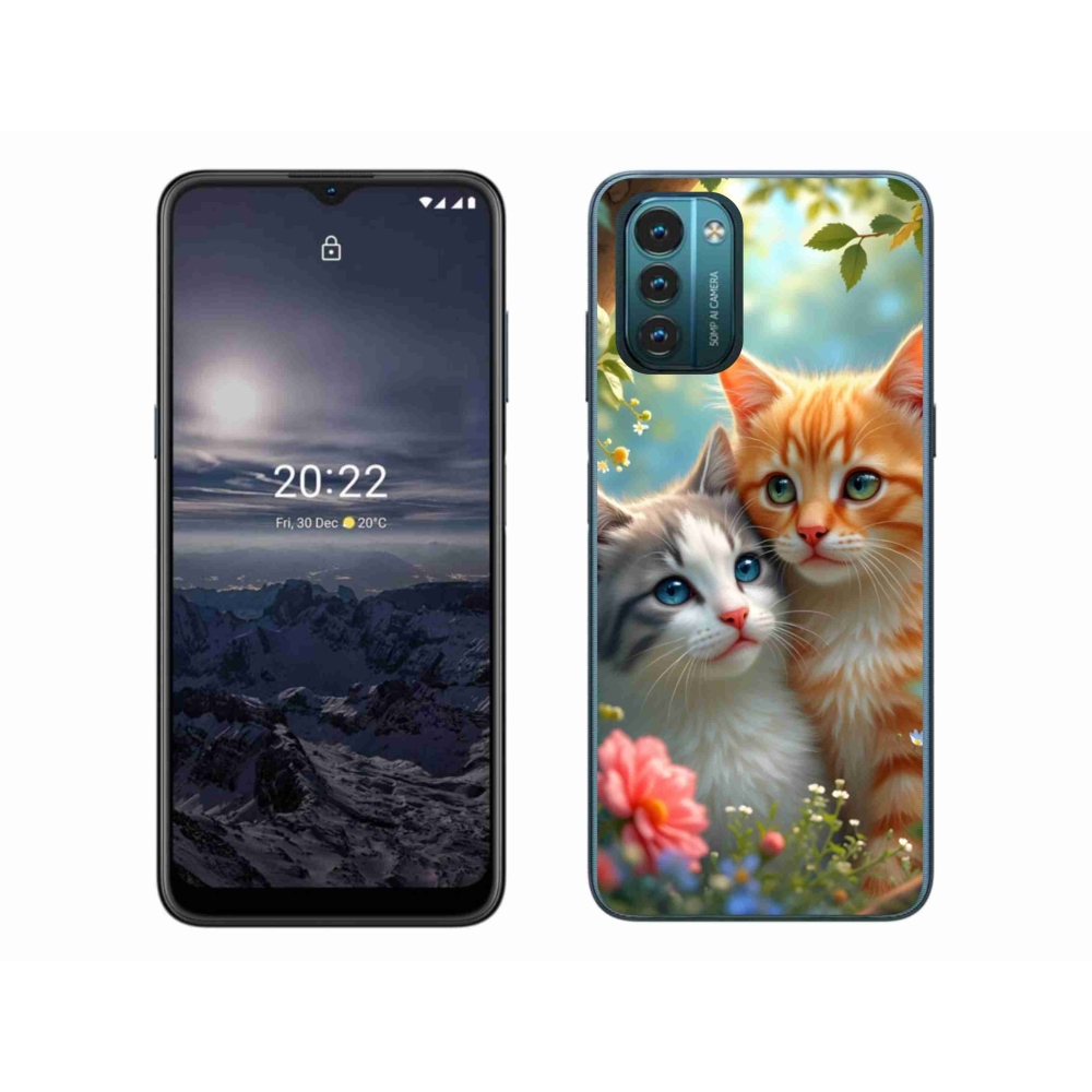 Gélový kryt mmCase na Nokia G11/G21 - mačacia láska 2