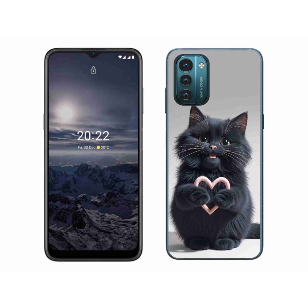 Gélový kryt mmCase na Nokia G11/G21 - mačacia láska 3