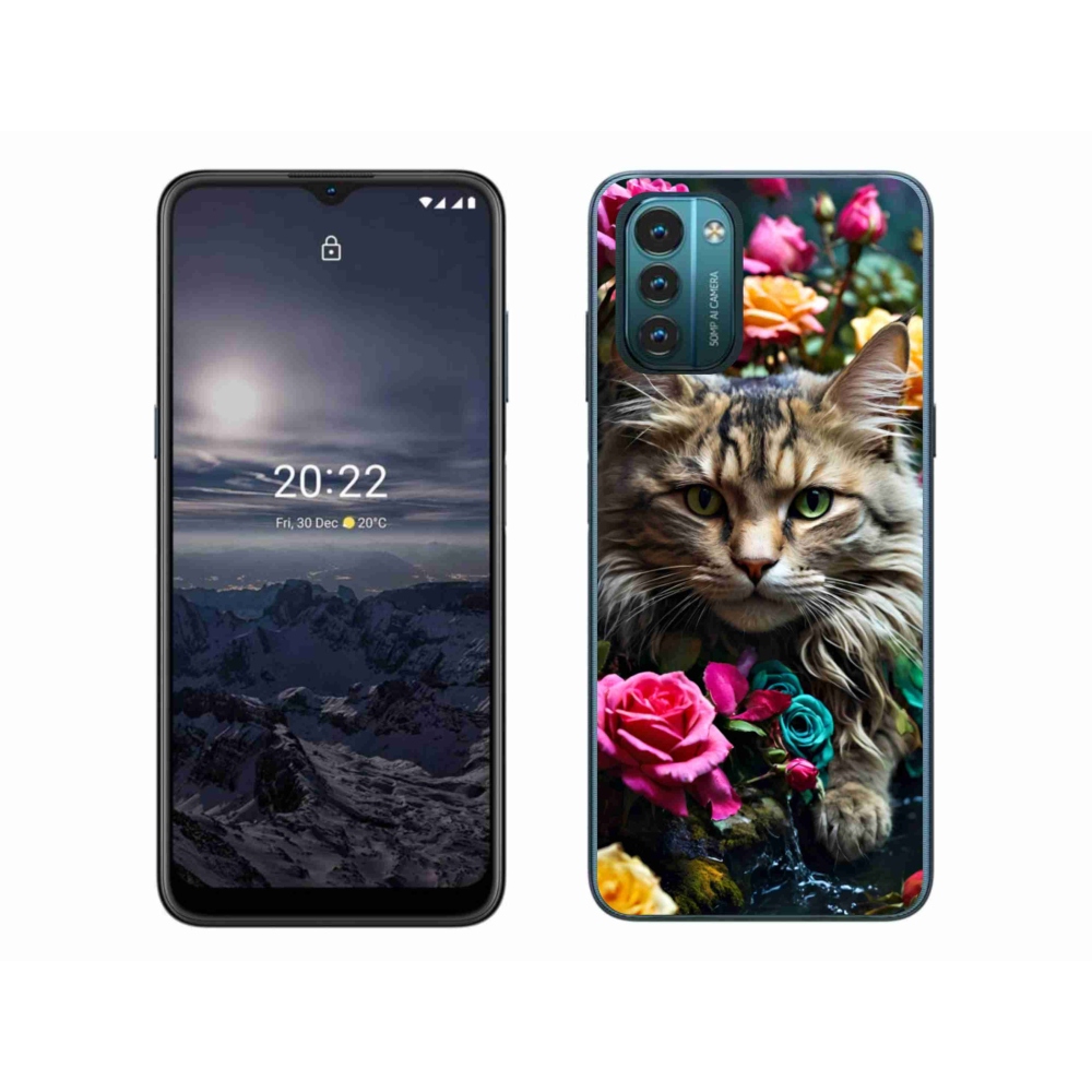 Gélový kryt mmCase na Nokia G11/G21 - mačacie pohľad 2
