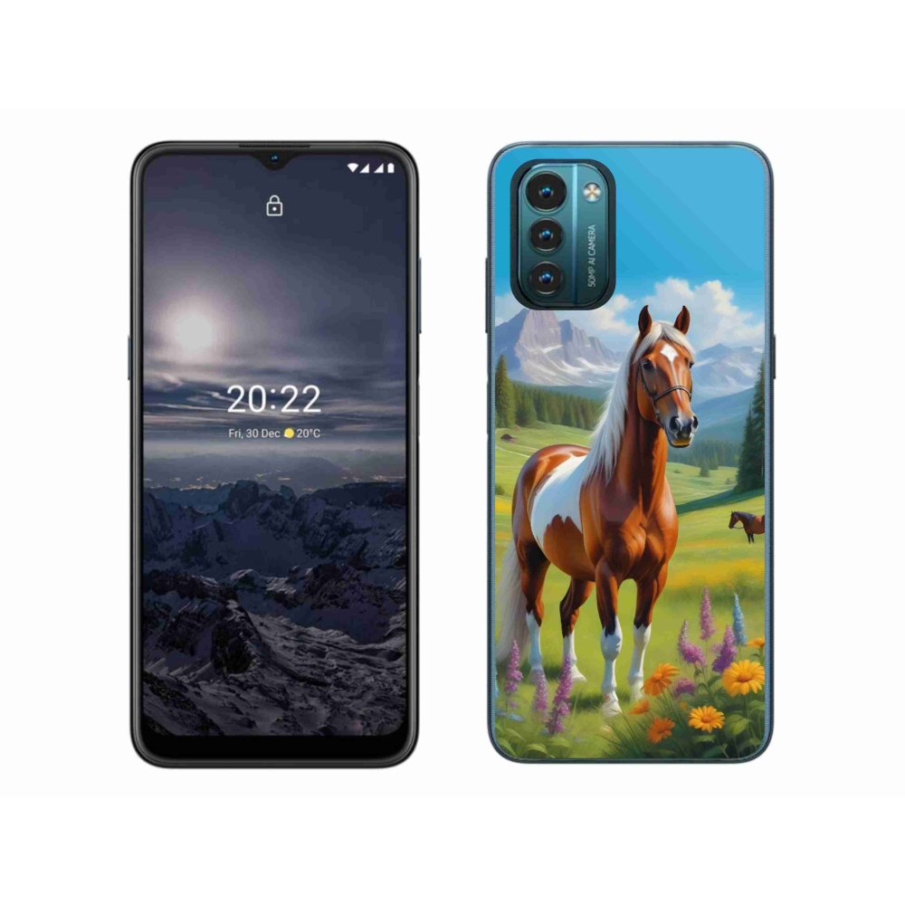 Gélový kryt mmCase na Nokia G11/G21 - kôň na lúke