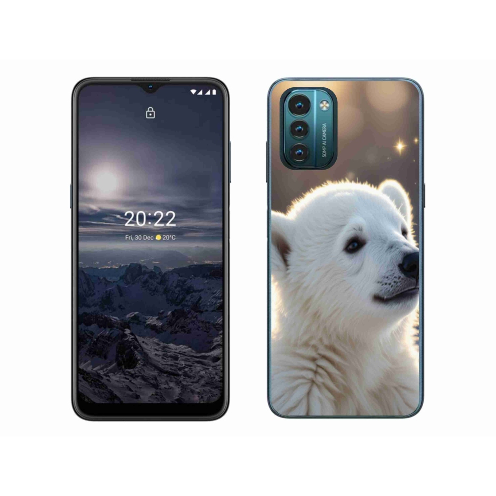 Gélový kryt mmCase na Nokia G11/G21 - ľadový medveď