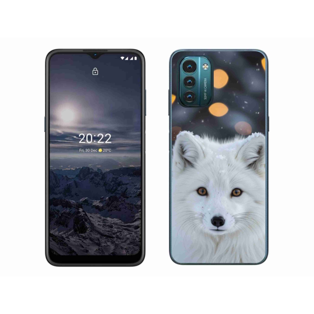Gélový kryt mmCase na Nokia G11/G21 - líška polárna