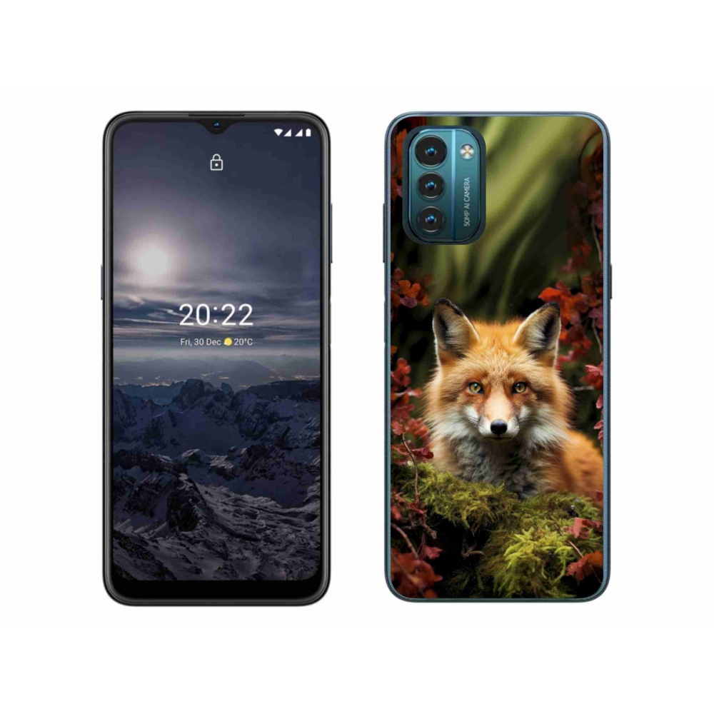 Gélový kryt mmCase na Nokia G11/G21 - líška v lese