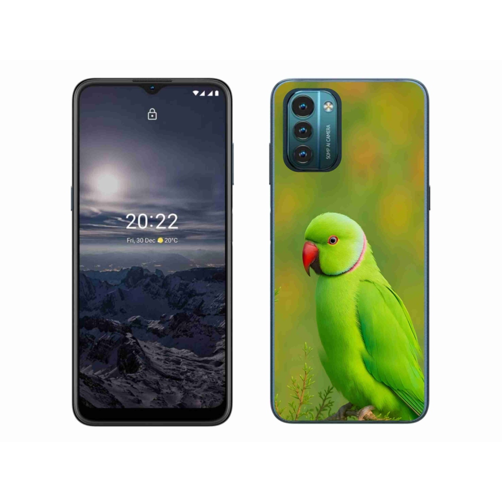Gélový kryt mmCase na Nokia G11/G21 - papagáj Alexandr 2