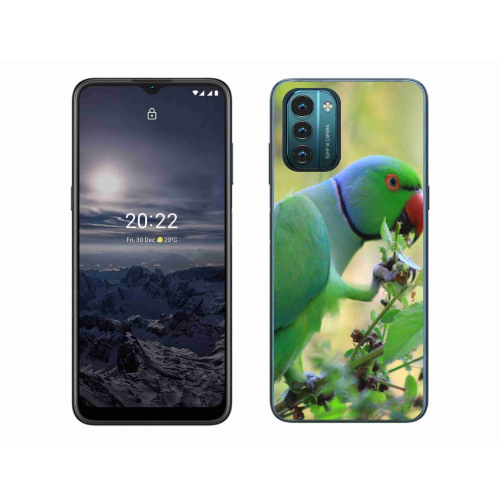 Gélový kryt mmCase na Nokia G11/G21 - papagáj Alexandr