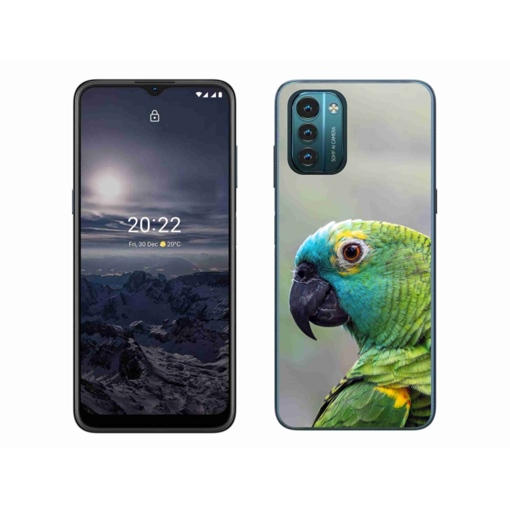 Gélový kryt mmCase na Nokia G11/G21 - papagáj amazončan