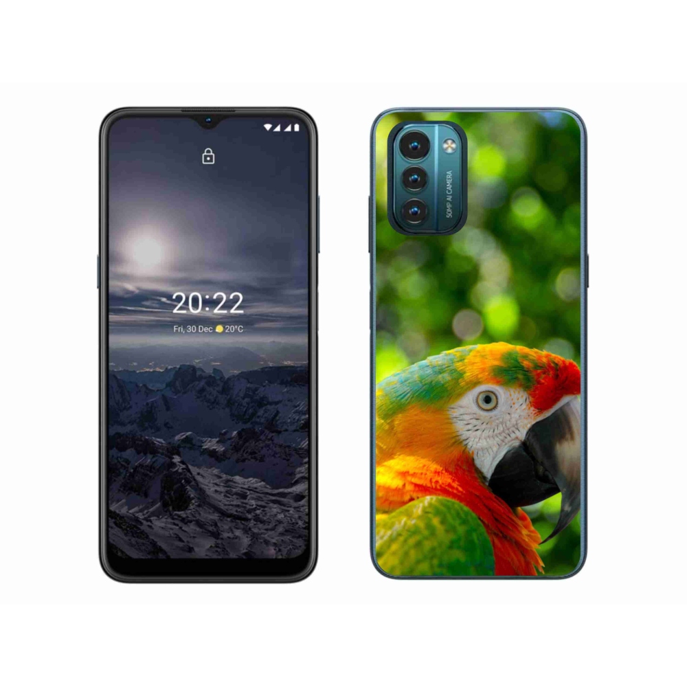 Gélový kryt mmCase na Nokia G11/G21 - papagáj ara 3