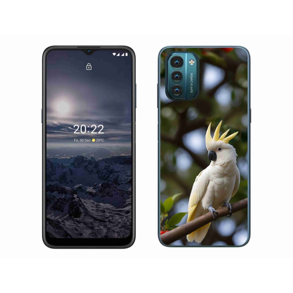 Gélový kryt mmCase na Nokia G11/G21 - papagáj kakadu 3