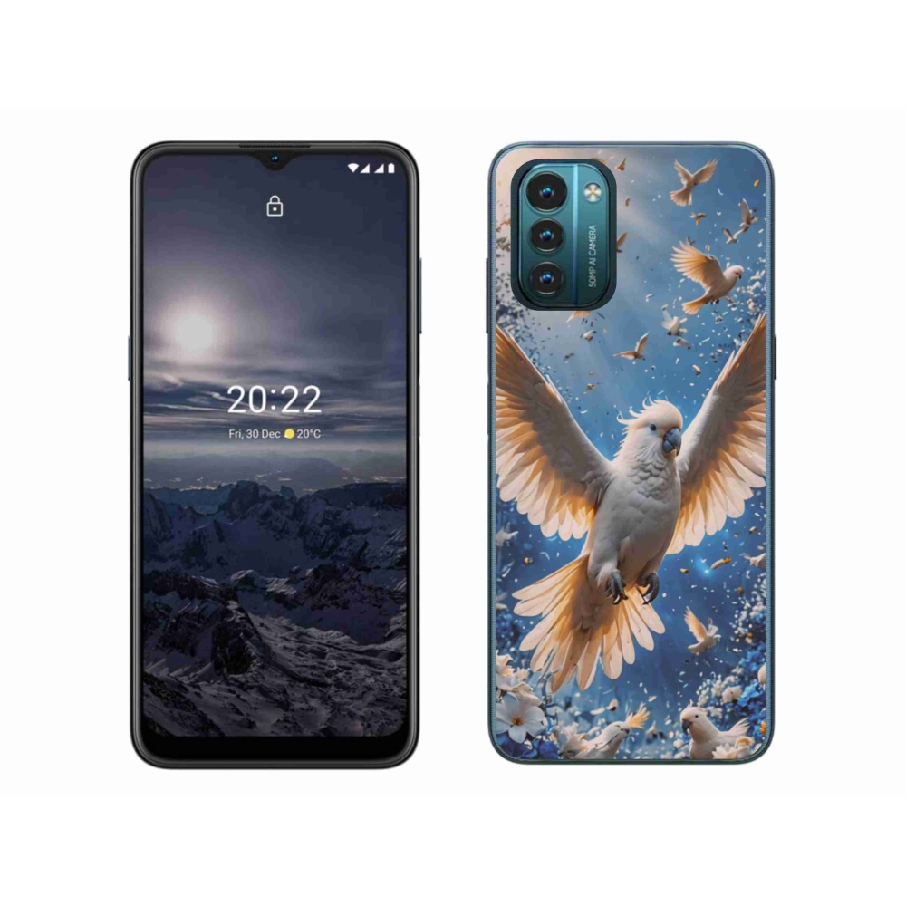 Gélový kryt mmCase na Nokia G11/G21 - papagáj kakadu