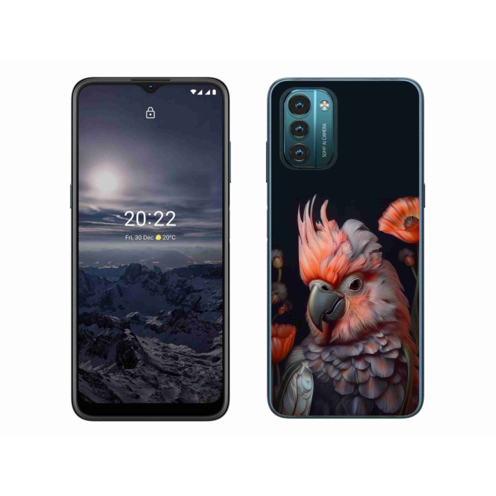 Gélový kryt mmCase na Nokia G11/G21 - papagáj kakadu vo farbách