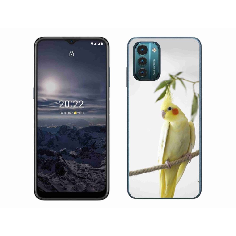 Gélový kryt mmCase na Nokia G11/G21 - papagáj korela chocholatá