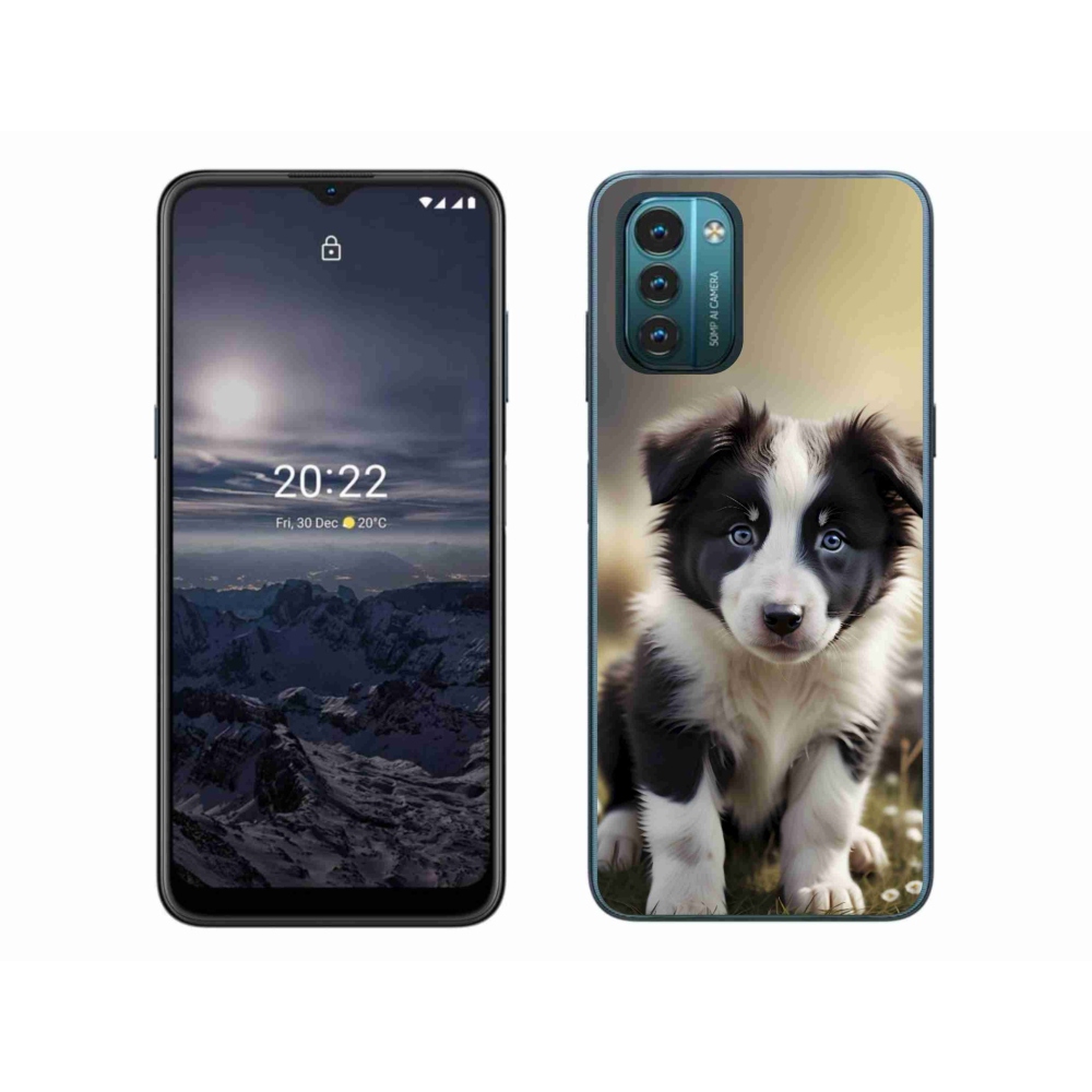 Gélový kryt mmCase na Nokia G11/G21 - roztomilá border kólia