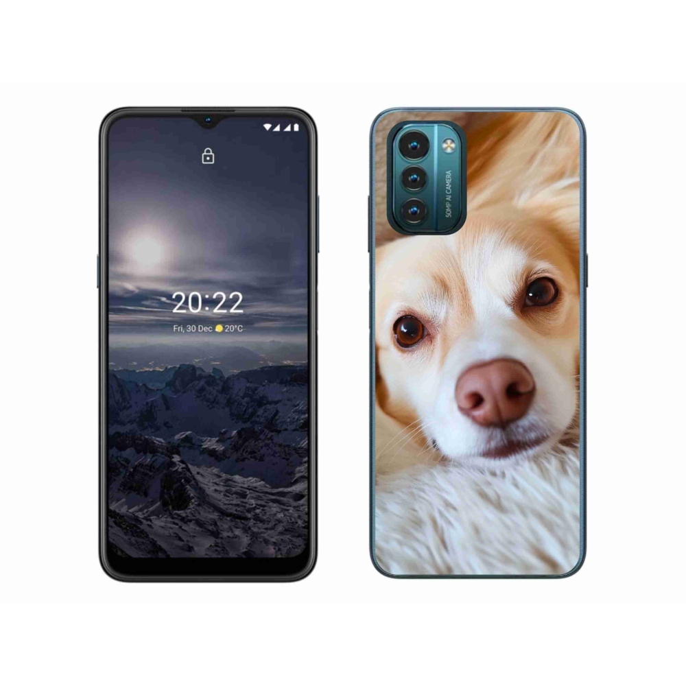Gélový kryt mmCase na Nokia G11/G21 - Roztomilá čivava