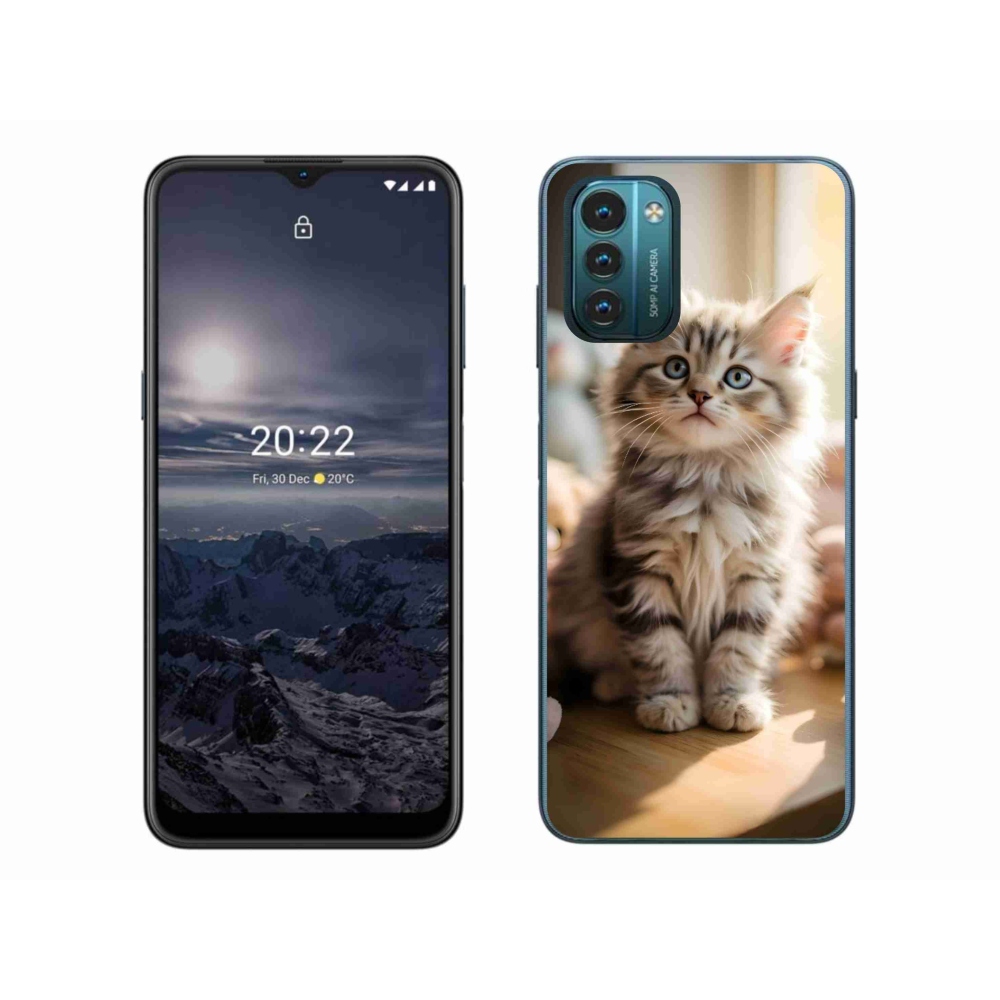 Gélový kryt mmCase na Nokia G11/G21 - roztomilé mačiatko 10