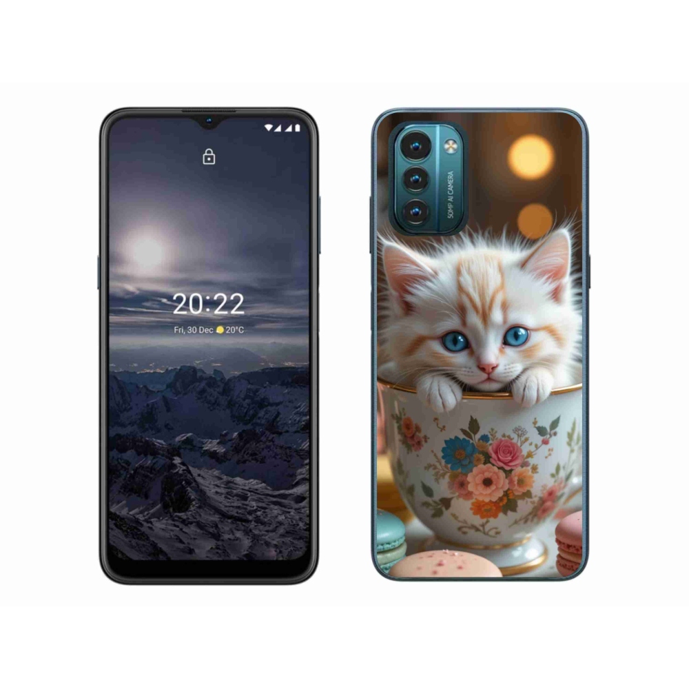 Gélový kryt mmCase na Nokia G11/G21 - roztomilé mačiatko 6